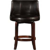 nayeli dark brown counter height stool   