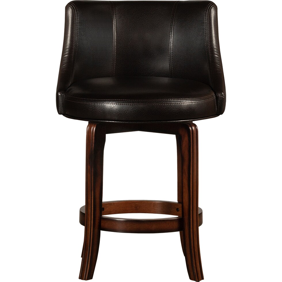 nayeli dark brown counter height stool   