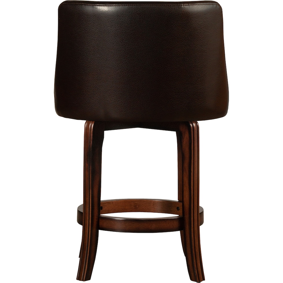 nayeli dark brown counter height stool   