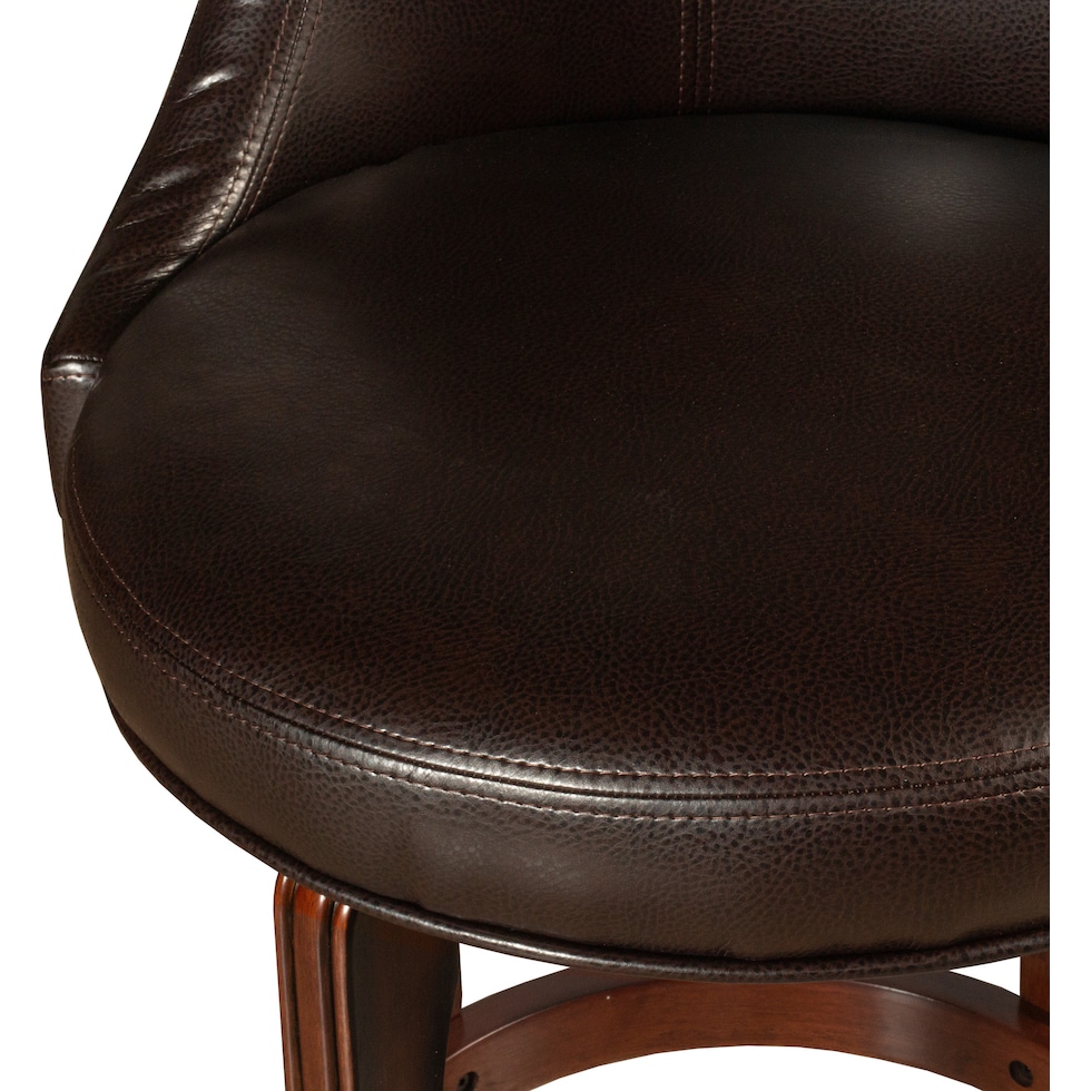 nayeli dark brown counter height stool   