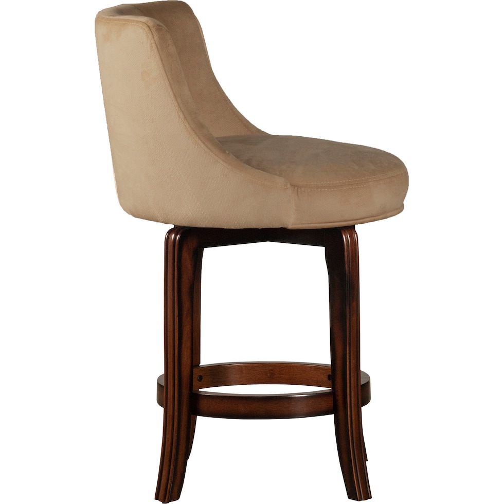 nayeli light brown counter height stool   