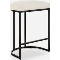 neil black bar stool   