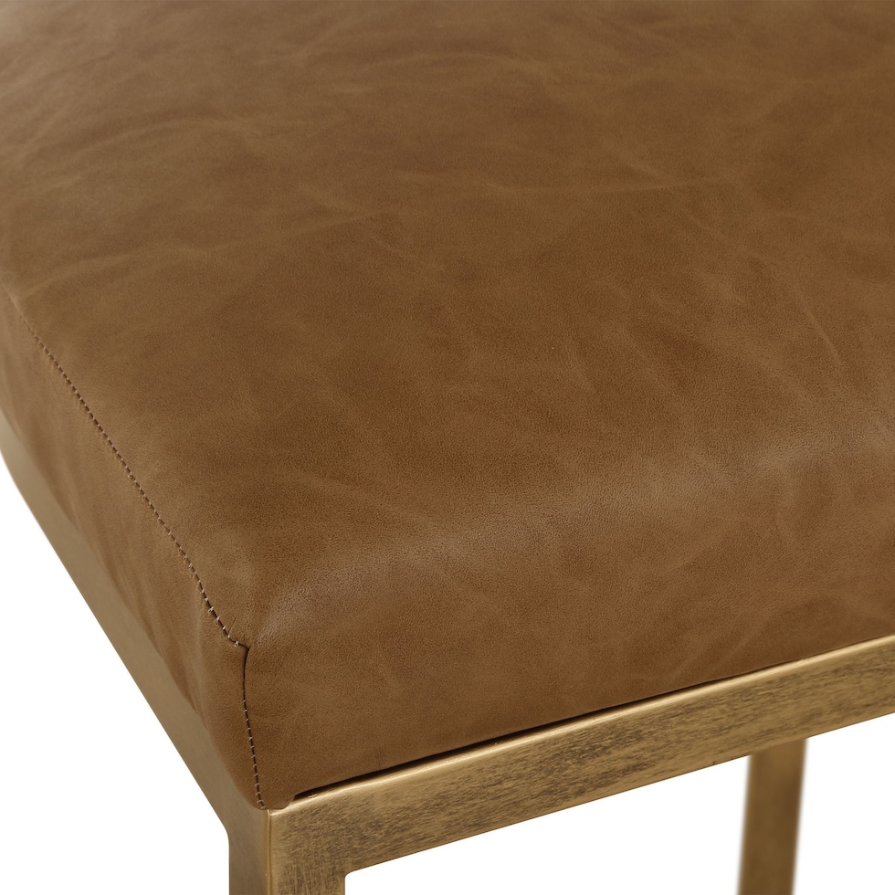 neil light brown bar stool   