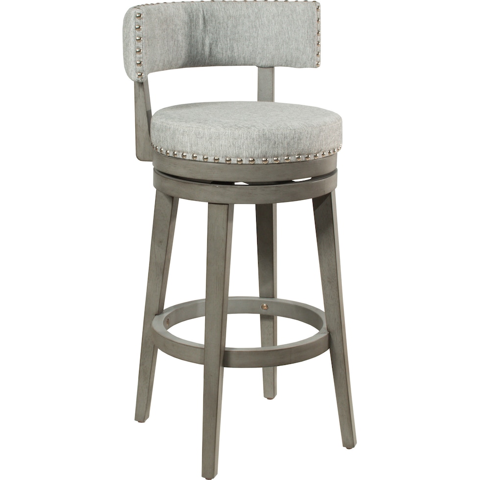 nella gray bar stool   