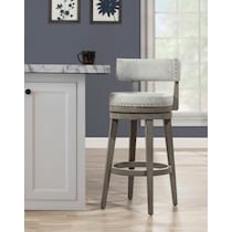 nella gray bar stool   