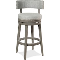 nella gray bar stool   