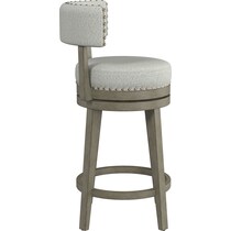 nella gray counter height stool   