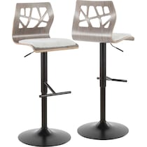 nellie dining gray bar stool   