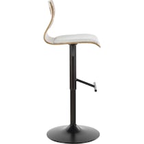 nellie dining gray bar stool   