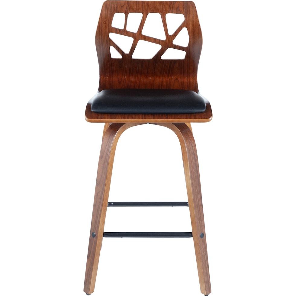 nellie black counter height stool   