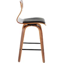 nellie black counter height stool   
