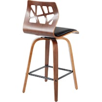 nellie black counter height stool   