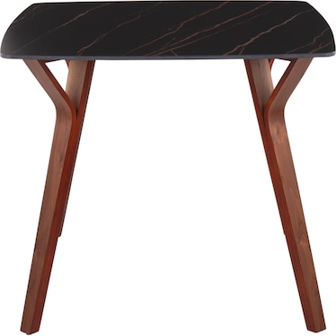 Nellie Dining Table - Walnut/Black