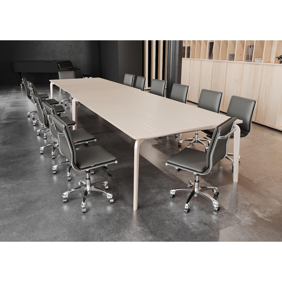 nelson gray office chair   