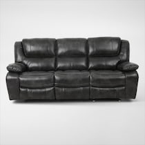 nelson gray sofa   