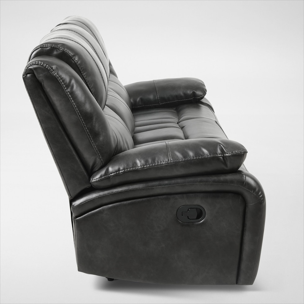 nelson gray sofa   
