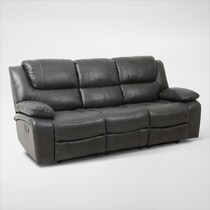 nelson gray sofa   