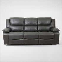nelson gray sofa   