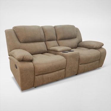 Nelson Manual Reclining Loveseat with USB Charging