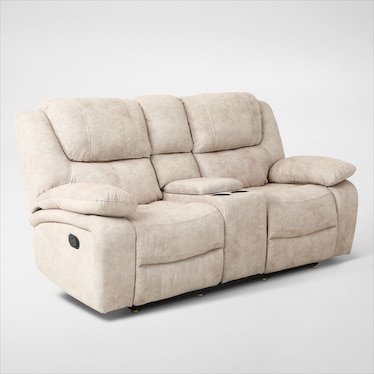 Nelson Manual Reclining Loveseat with USB Charging