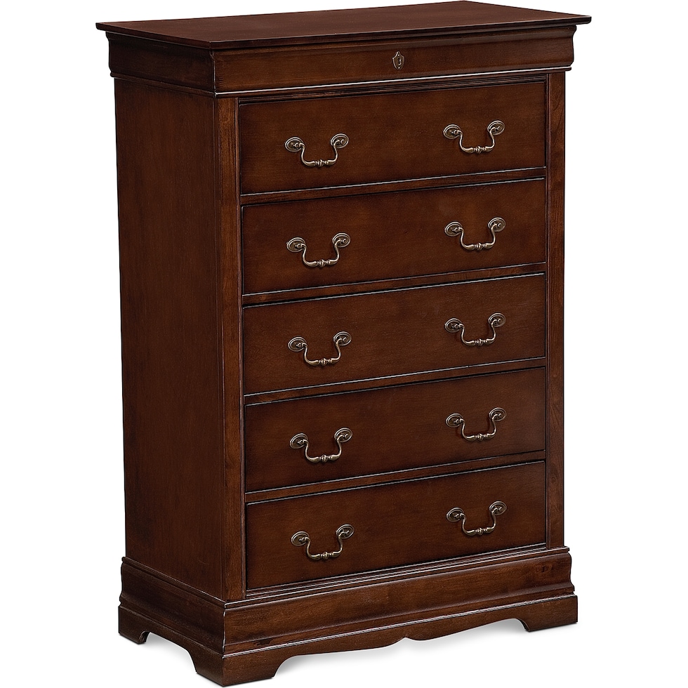 neo classic cherry dark brown chest   