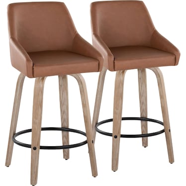 Neo Set of 2 Swivel Stools