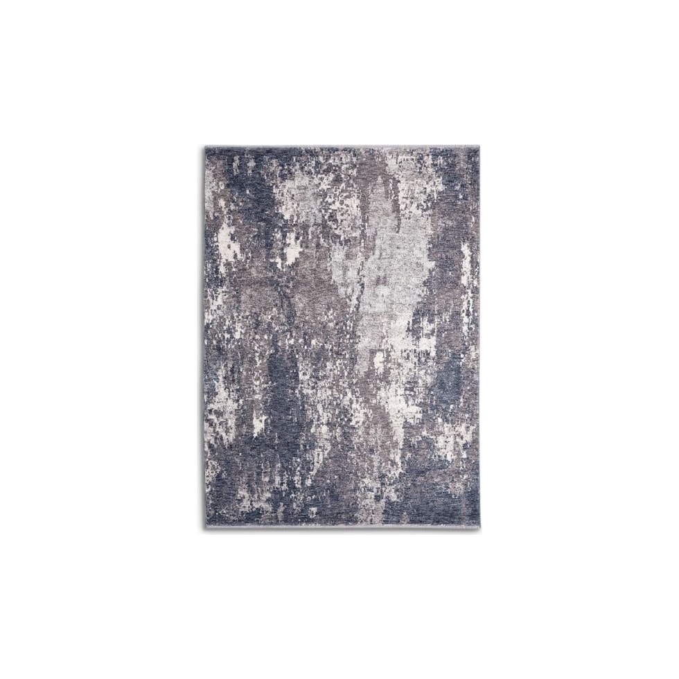 neptune blue gray area rug  x    