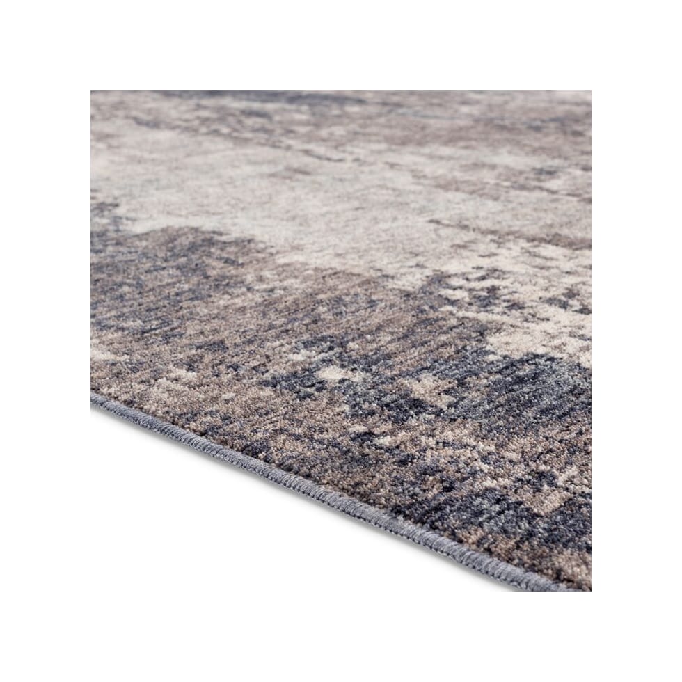 neptune blue gray area rug  x    