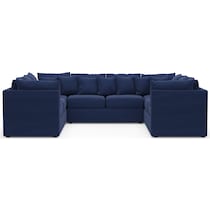 nest blue  pc sectional   