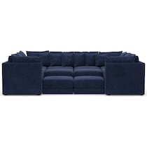 nest blue  pc sectional   