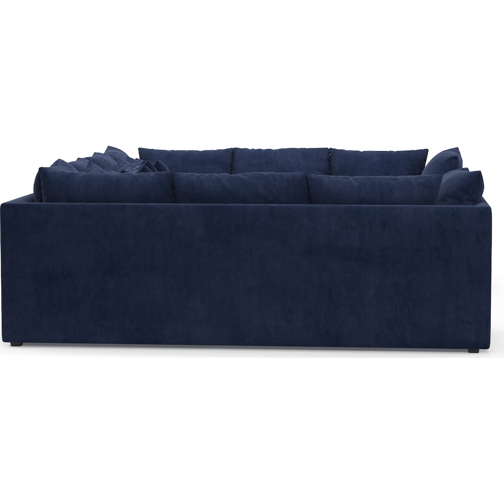 nest blue  pc sectional   