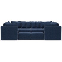 nest blue  pc sectional   