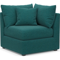 nest blue corner chair   