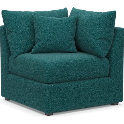 Nest Foam Comfort Corner Chair - Bloke Peacock