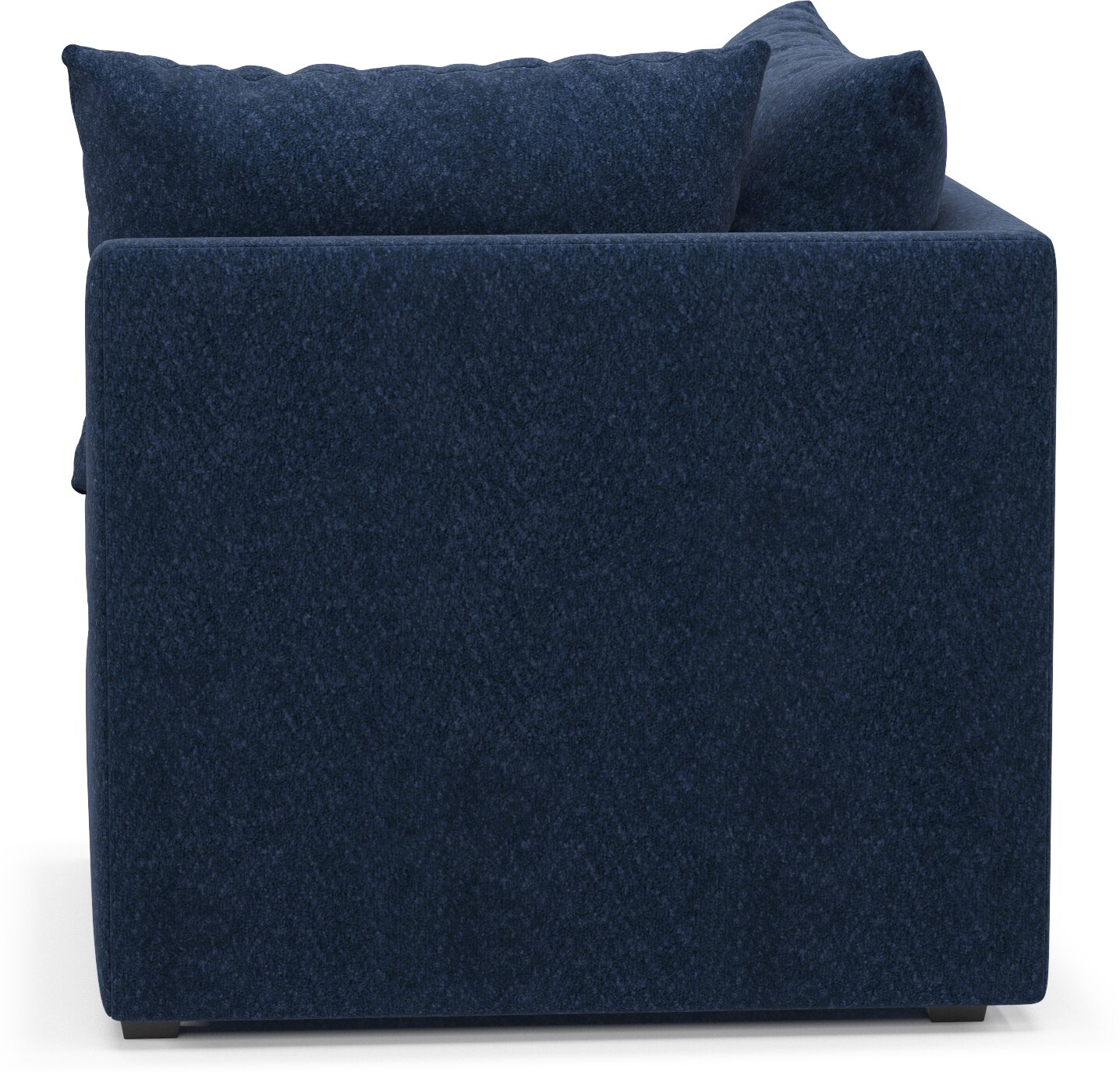 Navy blue corner online chair