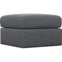 nest blue ottoman   