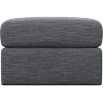 nest blue ottoman   