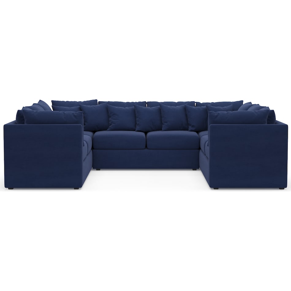 nest blue sectional   