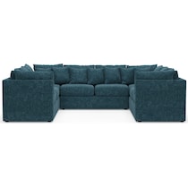 nest blue sectional   