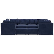 nest blue sectional   
