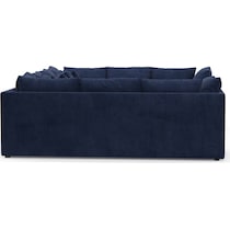 nest blue sectional   