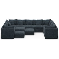 nest blue sectional   