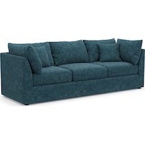 nest blue sofa   