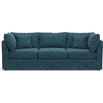 nest blue sofa   