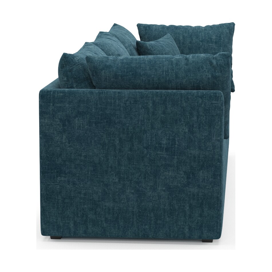 nest blue sofa   