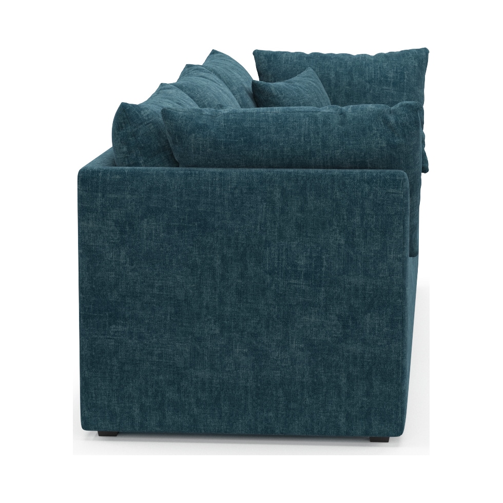 nest blue sofa   