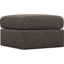 nest dark brown ottoman   