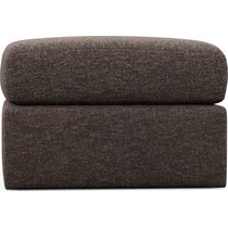 nest dark brown ottoman   