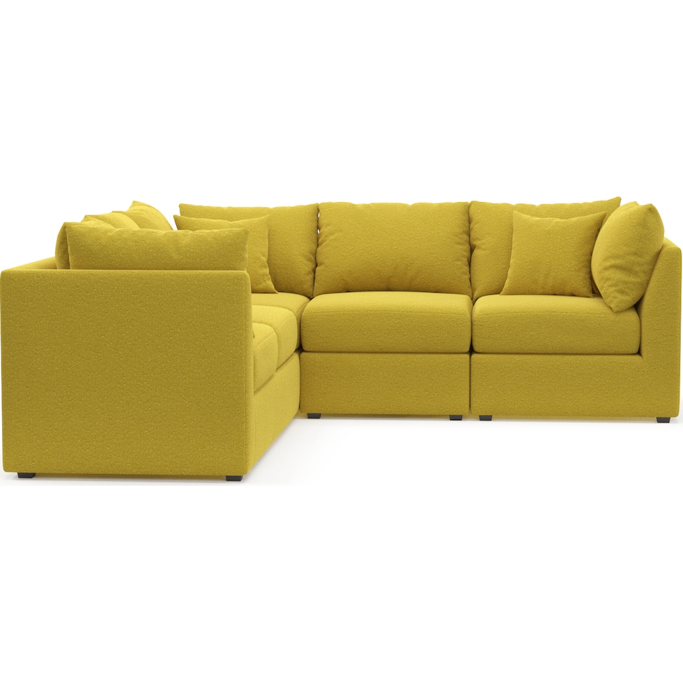 nest gold sectional   