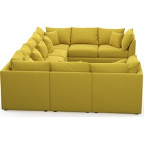nest gold sectional   